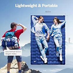 OGERY Sleeping Pad for Camping, 6" Extra-Thick