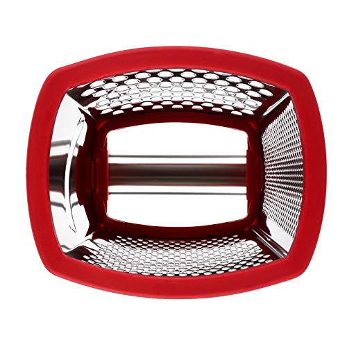 Spring Chef Professional Box Grater, Stainless Steel with 4 Sides, Best