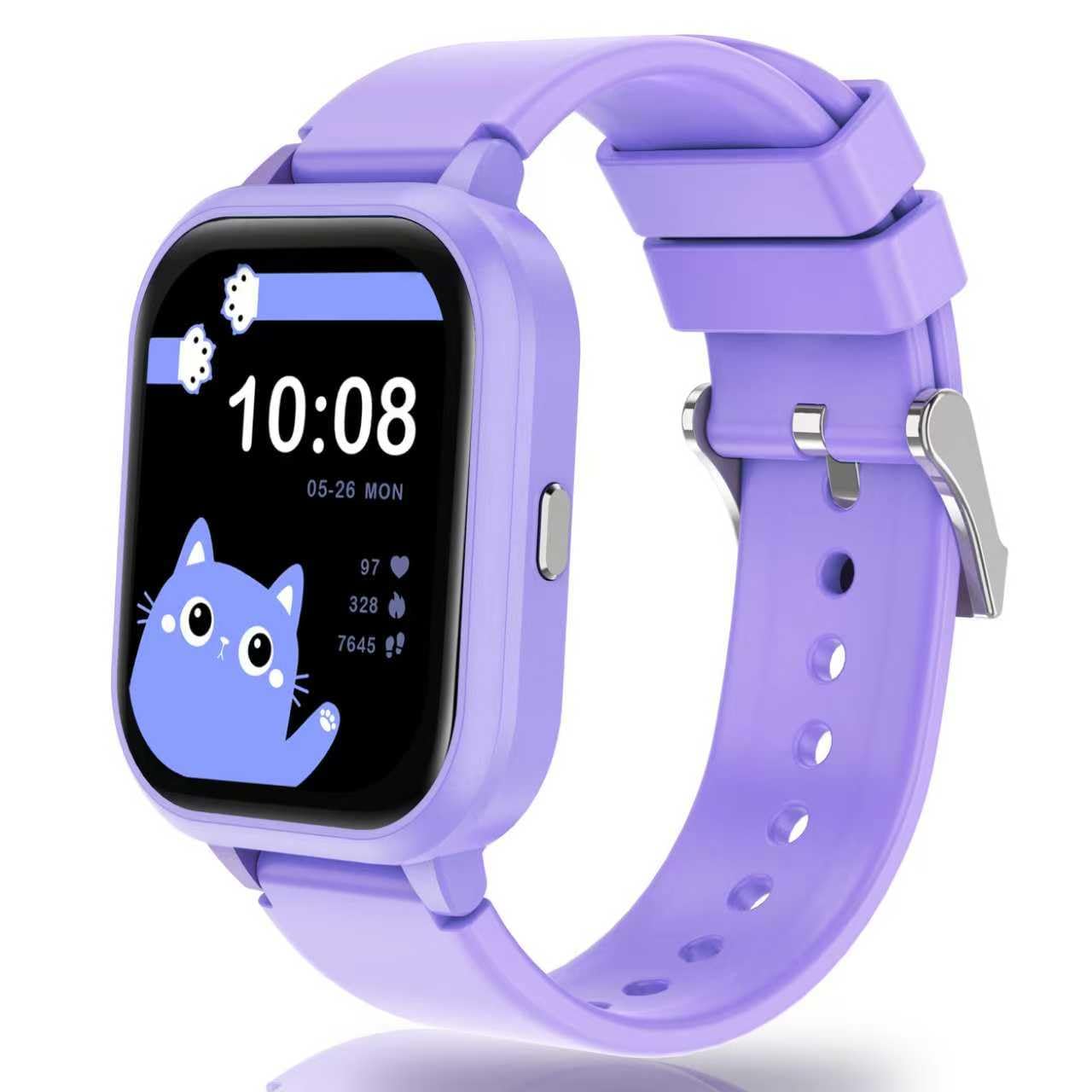 Photo 1 of Kids Smart Watch for Boys Girls, IP68 Girls Watch with 20+ Sports Modes, 1.8" Kids Fitness Tracker with Heart Rate Sleep Monitor, 14 Games, Calorie Step, Class Mode, Alarm, Child Festival Party Gifts