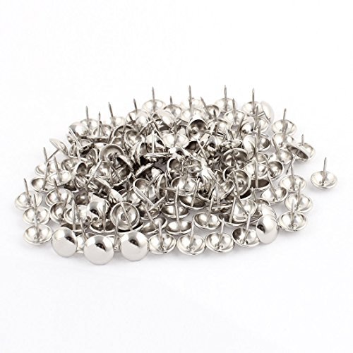 eDealMax 14 millimetri Dia Testa rotonda Puntina Tappezzeria Nail decorativo Tack Pushpin 150PCS