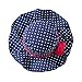 Baby Sun Hats Toddler Girls Flower Sun Hats Bucket Hat with Big Fold-up Brim Blue 0-6t