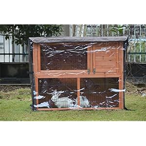BUNNY BUSINESS Universal Double Hutch Cover, 48-Inch
