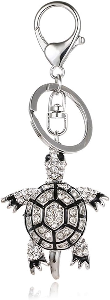 Green Liavys Sea Turtle Charm Fashionable Keychain Sparkling Crystal Green Liavys Sea Turtle Charm Fashionable Keychain Sparkling Crystal