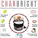 CHARBRIGHT Organic Activated Charcoal Teeth Whitening Powder With Coconut By ALPS MD | 100% Food-Grade Raw Charcoal For Better Oral & Dental Hygiene | Charcoal Powder For Teeth & Gums [Flavorless]
