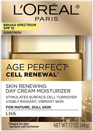 age perfect day cream spf 15 for mature skin