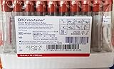 Tube Plastic Red Top 16x100 10ML 1 box of 100 tubes
