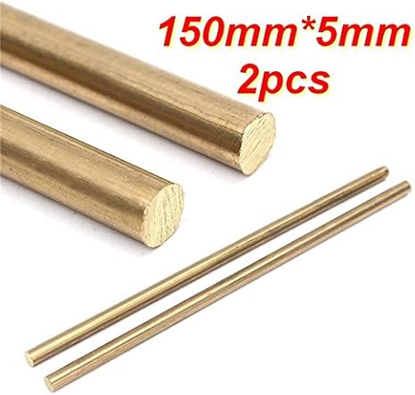 4 Aste In Ottone 3mm X 250mm - Per Fai Da Te, Modellismo, Lavorazioni Al Tornio, Barre Scorte - Foto 8