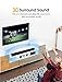 Mpow Sound bar for TV 40 Watt 29-Inch 4 Speakers Strong Bass 2.0 Channel Wireless Bluetooth 5.0 Audio Speakers for TV 3D Stereo Surround, HDMI/Optical/AUX/RCA/USB Connection, Remote Control Includedthumb 2