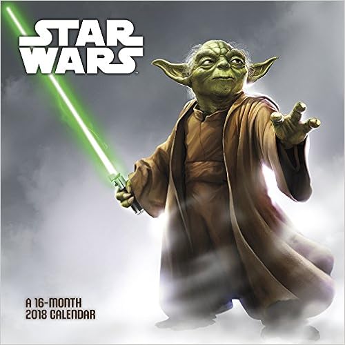 Star Wars Saga 2018 Mini Wall Calendar