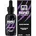 Prophet and Tools Dark & Sexy Musky Scented Black Panther EDT Aftershave Beard Oil FOR MEN - Soothes Skin, Softens Hairs, Shine Booster, Thicker & Fuller Beard Growth - Vegan and Nuts-Free