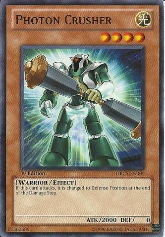 Yu-Gi-Oh! - Photon Crusher (ORCS-EN009) - Order of Chaos - Unlimited Edition - Common