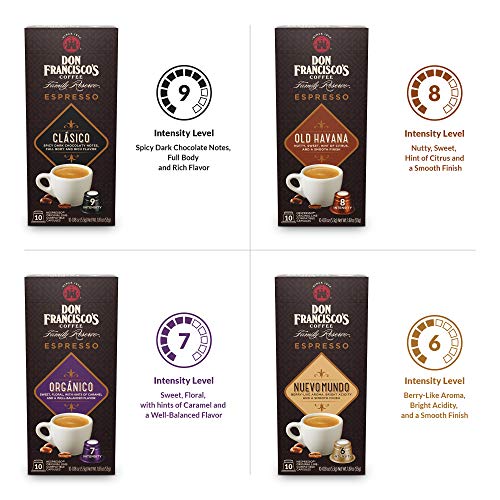Don Francisco's and Café La llave Espresso Capsules