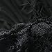Lingerie Bodysuit for Women One Piece Lace Teddy Valentine's Day Lingerie (Large, Black.)