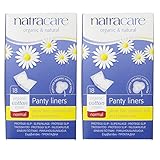Natracare Normal Wrapped Panty Liners, 18 Count, 2 Pack (36 Liners Total)