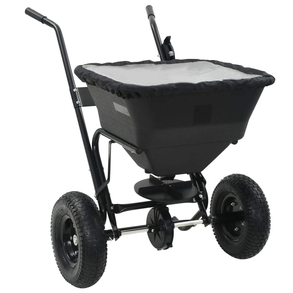 Buy Walkbehind Salt Broadcast Spreader 45L Capacity Wheeled Push
