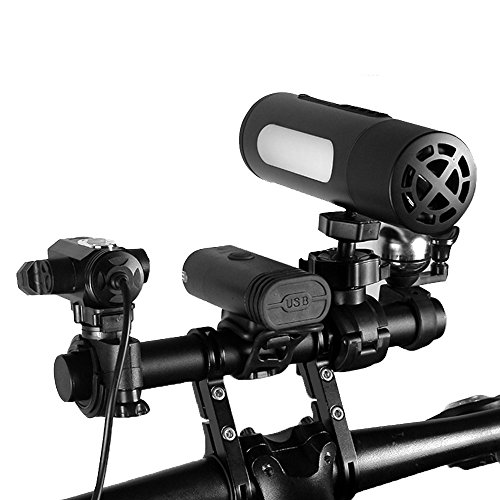 Bike Handlebar Extender- Include Hex Wrench- Carbon Fiber Bicycle Handlebars Extensions Speedometer Phone Holder Stroller Handle Extension Bikes Light Mount Extenders Clamp