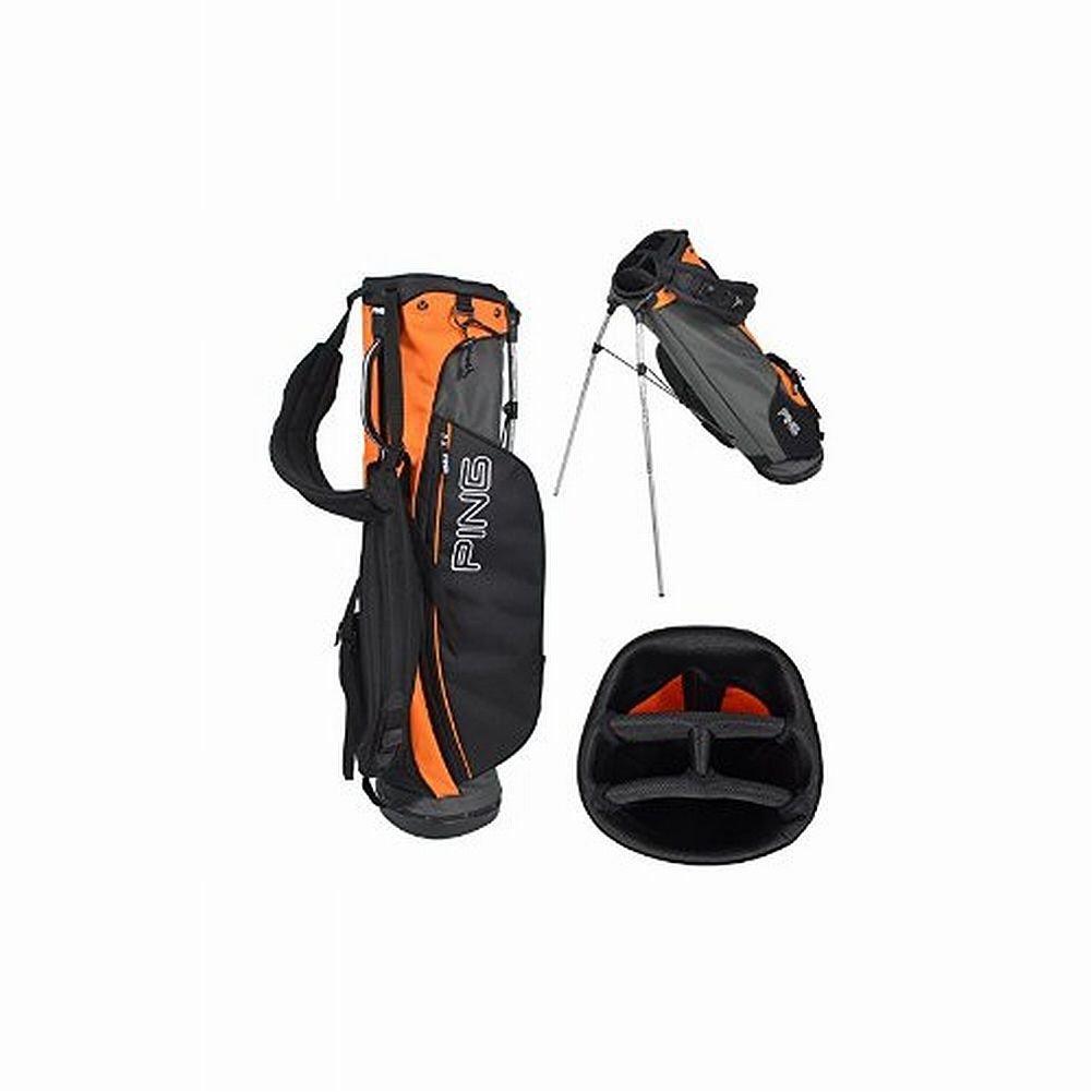 PING L8 Charcoal/Orange/Black Carry/Stand Golf Bag Buy Online in
