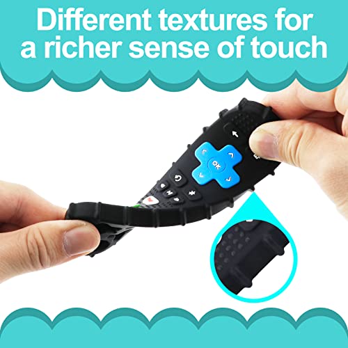 PRONY Silicone Remote Control and Game Controller Teething Toys for