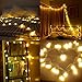 Lalapao Global String Lights 2 Pack 19ft 40 LED Starry Lights Xmas Battery Powered Fairy Light Waterproof Christmas Lighting Decor with 5 Modes for Outdoor Indoor Partly Garden Wedding (Warm White)