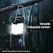 EACHPOLE |3-Pack| Outdoor Camping LED Lantern with Solar Charging Dual Power Supply Built-in Power Bank, APL1565