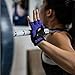 Harbinger Women's Flexfit Wash and Dry Weightlifting Gloves with Padded Leather Palm (Pair) (2017 Model), Purple, Small