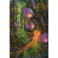 Yingxin34 Lantern Fairy The Wooden Puzzle Version Jigsaw Puzzle White Card Adult Children