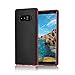 Galaxy Note 8 Case with Flexible Inner Protection and Reinforced Hard Bumper Frame for Samsung Galaxy Note 8 - (Red)