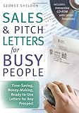 51HsBnAPROL. SL160  Sales & Pitch Letters for Busy People: Time Saving, Money Making, Ready to Use Letters for Any Prospects