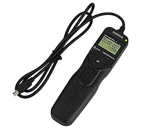 Time Lapse Timer Shutte - HONGDAK LCD Time Lapse Intervalometer Remote Timer Shutter For Nikon D90 D7100 D5200 D600