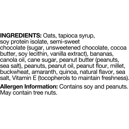 KIND BREAKFAST PROTEIN BARS, PEANUT BUTTER BANANA DARK CHOCOLATE, GLUTEN FREE, LOW SODIUM, HEALTHY SNACKS, 8G PROTEIN, 6 COUNT (6 PACKS OF 2 BARS)