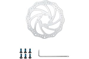 Aurorasports Bike Disc Brake Rotor with 6 Bolts Fit for Road Bike Mountain Bike (160mm)