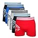 Crazy Cool Mens Comfortable Fun Nylon Seamless Short Boxer 6-Pack