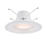 Commercial Electric 5 and 6 in. White Integrated