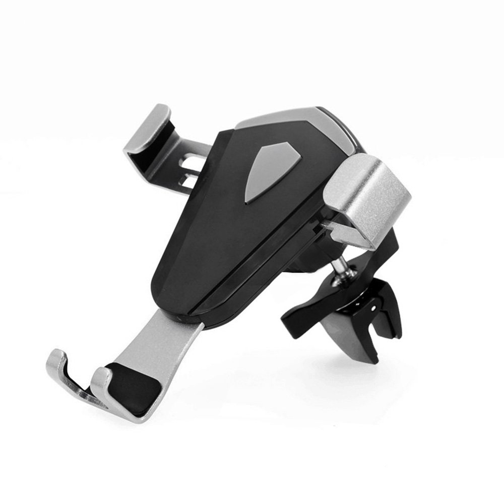 Universal Gravity Car Phone Mount 360 Degree Rotation Car Air Vent Phone Holder One-Handed Performance for iphone 7/7plus 6 6s, Samsung Galaxy S7 S6 & Other Smartphone