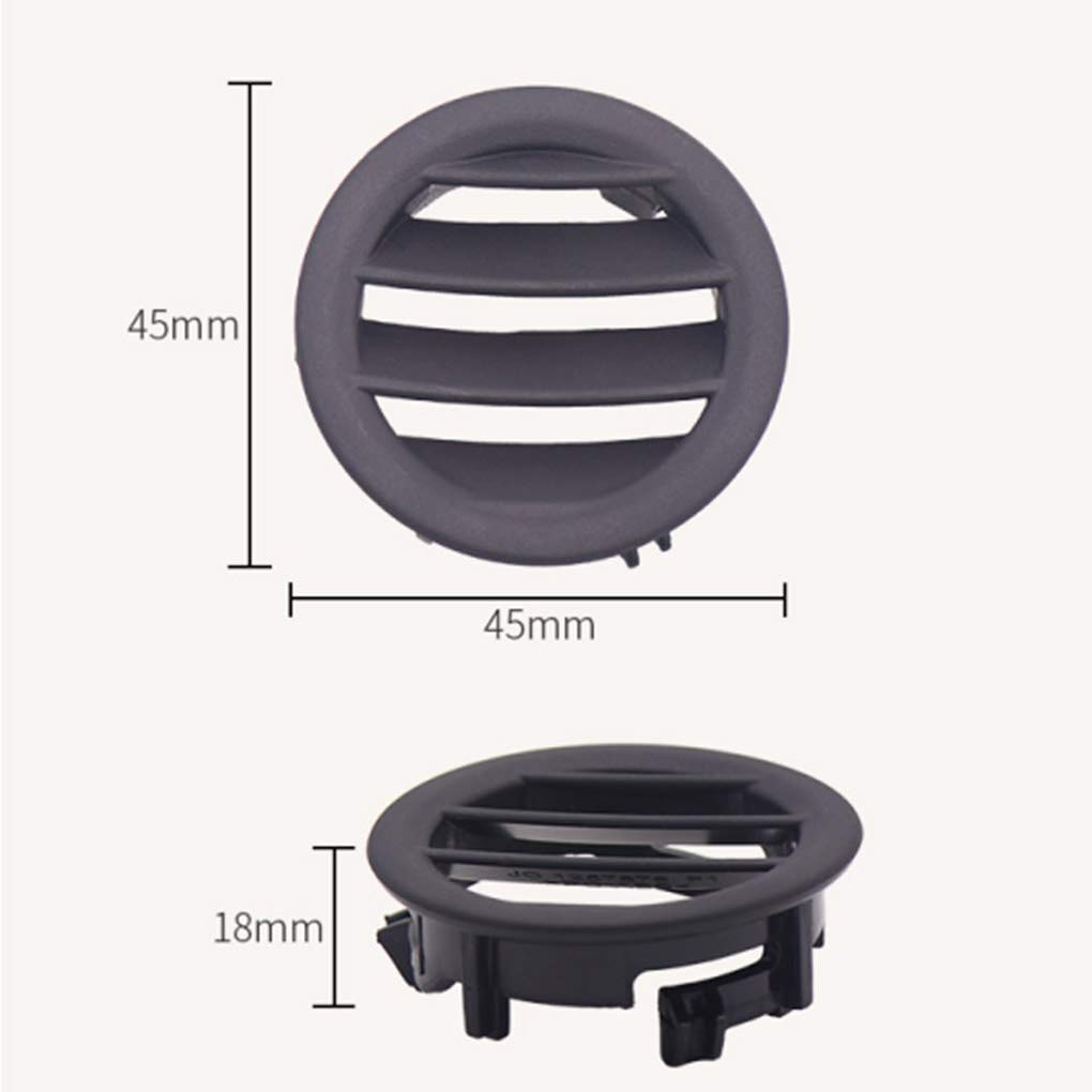 Bocchetta Aria Condizionata Rotonda Per Mercedes Classe C W204 - Griglia Di Ricambio Original Style - Foto 6