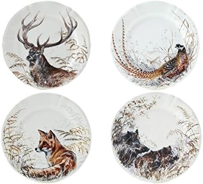 Gien – Sologne Dessert Plates Set of 4 D22 CM 1631b4ad26 – Gien Faience