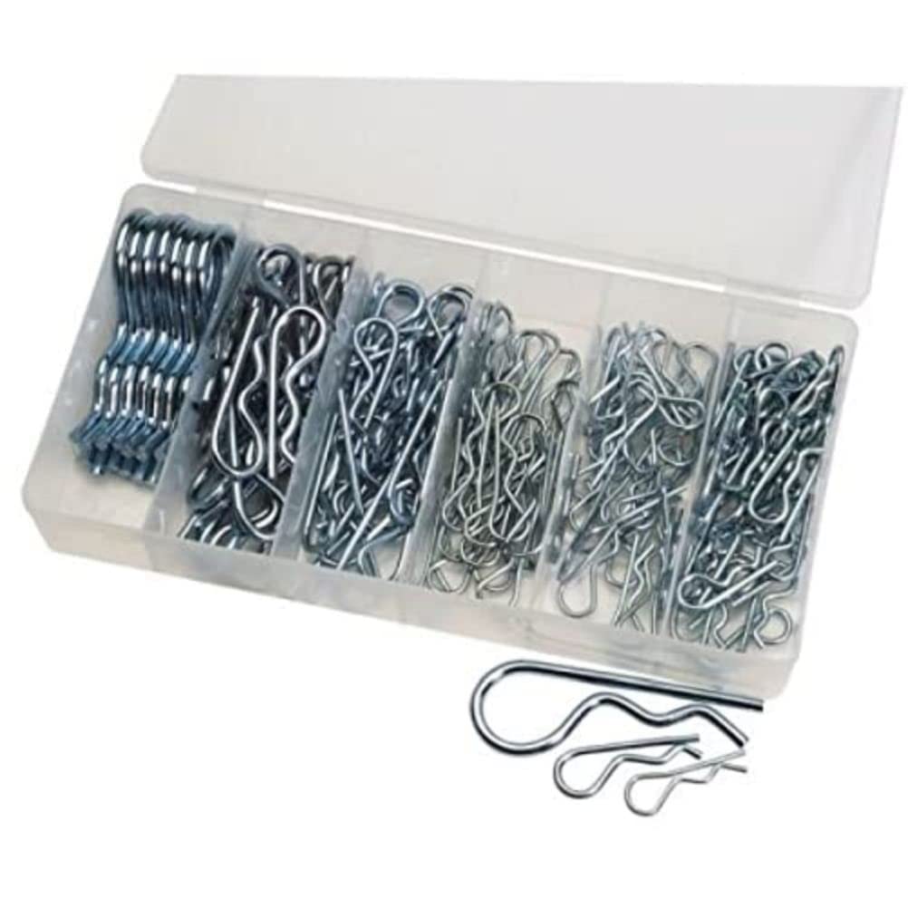 Draper 56376 HAIRP/150 R Clip Assortment, 150 Pieces , Blue