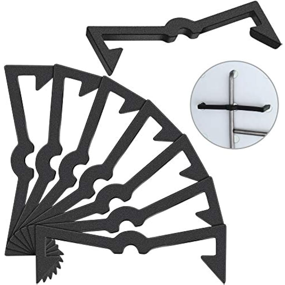 Купить Pegboard & gridwall hooks Hicarer Pegboard Hook Locks Black