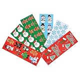 HOLIDAY STICKER ASST (100 SHEETS)