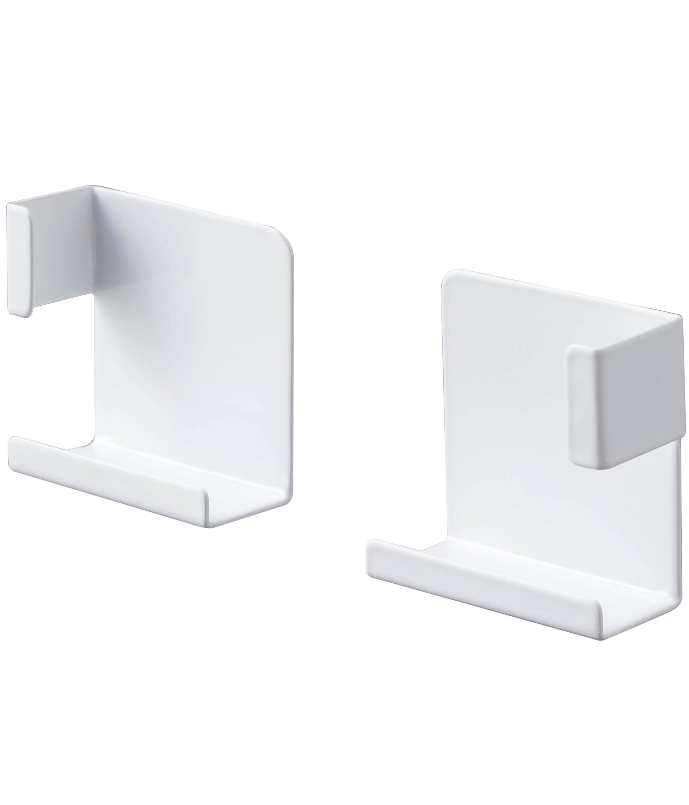 山崎実業(Yamazaki) マグネットバスルームタブレットホルダー ミスト ホワイト 約W5.2XD2.5XH5cm ミスト 挟んで固定 様々なサイズに対応可 4983商品画像