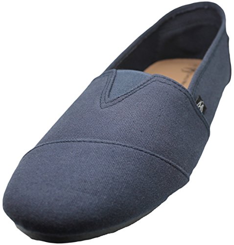 Mens canvas slip on shoes sneakers. available in navy, …