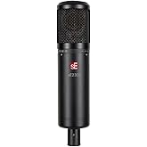 SE ELECTRONICS - 2300 Multi Pattern Large Diaphragm Condenser Mic with Shockmount and Filter