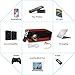 Wsky 2019 Newest LCD LED Outdoor Portable Home Theater Video Projector, Support HD 1080P Best for Outdoor Movie Night, Family, Compatible with Phone, PS4, Xbox, HDMI, USB, SD(Red)thumb 2