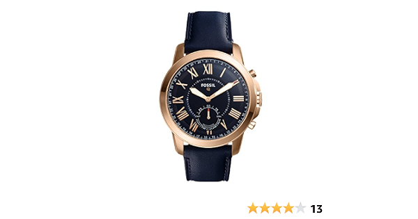 Q Grant Hybrid Smartwatch Blue Watch 