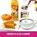 Jordan's Skinny Syrups | Sugar Free Caramel Whipped Foam Coffee Topping | Healthy Flavors with 0 Calories, 0 Sugar, 0 Carbs | 16oz Bottle