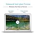 2 Pack Screen Protector -Blue Light Filter Compatible with MacBook Air 13 13.3 Model A1369 A1466, Eye Protection Blue Light Blocking & Anti Glare Screen Protector