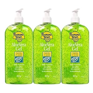 Banana Boat – Aloe Vera After Sun Skin Care Gel – Large 453g – Pack of 3 Units