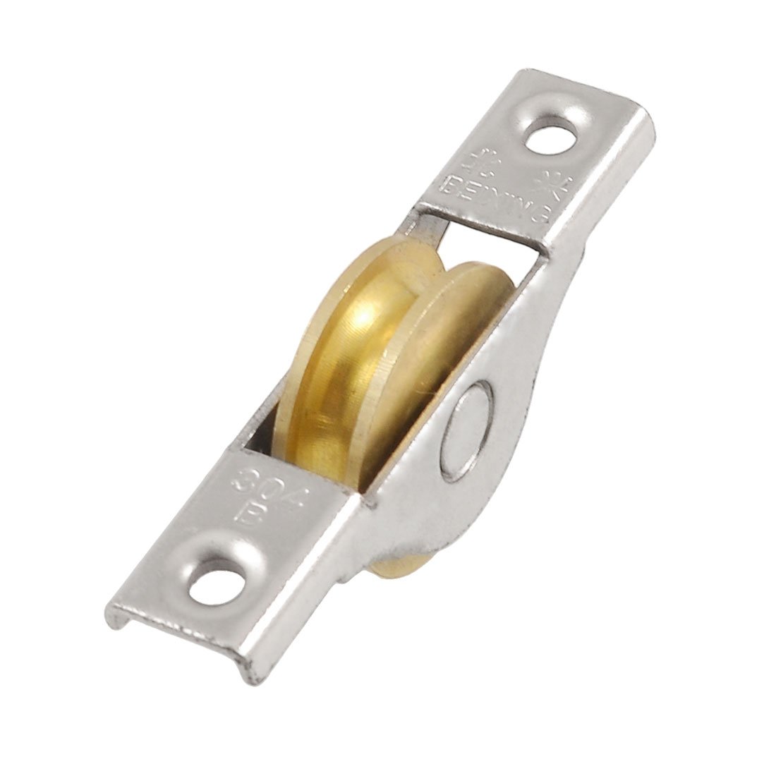 Sourcingmap 27mm Diameter Single Roller Sliding Door Window Weight Pulley