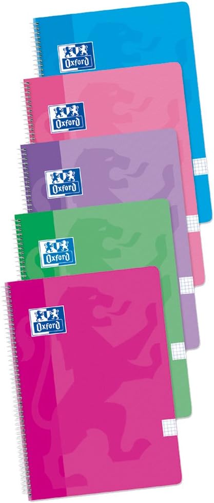 Oxford 400072719 Pack of 5 Notepads, Schwarz, Fº / 215 x 310 mm - Image 3