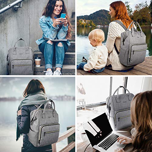 Ripley - MOCHILA PARA ORDENADOR PORTÁTIL PARA MUJERES Y HOMBRES MOCHILA DE  VIAJE PARA PORTÁTIL DE 15.6' CON BOLSILLO RFID
